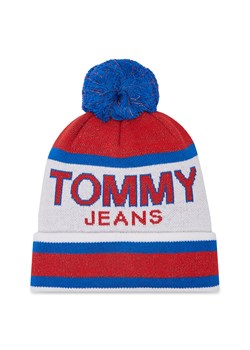 Czapka Tommy Jeans Heritage AW0AW14084 Kolorowy ze sklepu eobuwie.pl w kategorii Czapki zimowe damskie - zdjęcie 166800503