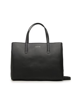 Torebka Calvin Klein Ck Must Tote Md K60K610925 BAX ze sklepu eobuwie.pl w kategorii Torby Shopper bag - zdjęcie 166802834