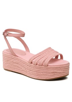 Espadryle Tommy Hilfiger Essenital Flatform Sandal FW0FW07161 Soothing Pink TQS ze sklepu eobuwie.pl w kategorii Espadryle damskie - zdjęcie 166804942