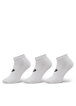 Zestaw 3 par niskich skarpet unisex Asics 3PPK Ped Sock 155206 Biały ze sklepu eobuwie.pl w kategorii Skarpetki damskie - zdjęcie 166805212