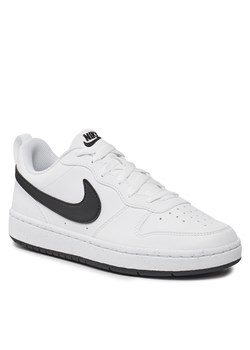 Sneakersy Nike Court Borough Low Recraft DV5456-104 Biały ze sklepu eobuwie.pl w kategorii Buty sportowe dziecięce - zdjęcie 166807202
