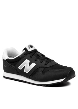 Sneakersy New Balance YC373KB2 Czarny ze sklepu eobuwie.pl w kategorii Buty sportowe dziecięce - zdjęcie 166808171