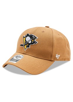 Czapka z daszkiem 47 Brand NHL Pittsburgh Penguins '47 MVP SNAPBACK H-MVPSP15WBP-QL Brązowy ze sklepu eobuwie.pl w kategorii Czapki z daszkiem damskie - zdjęcie 166814134