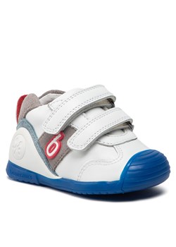 Sneakersy Biomecanics 222155-B Blanco ze sklepu eobuwie.pl w kategorii Buciki niemowlęce - zdjęcie 166816261
