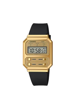 Zegarek Casio A100WEFG-9AEF Złoty ze sklepu eobuwie.pl w kategorii Zegarki - zdjęcie 166820952