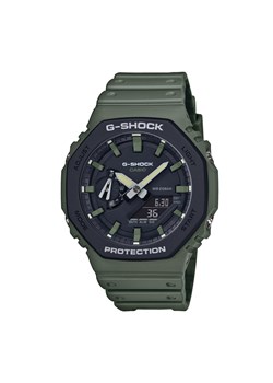 Zegarek G-Shock GA-2110SU-3AER Zielony ze sklepu eobuwie.pl w kategorii Zegarki - zdjęcie 166823052