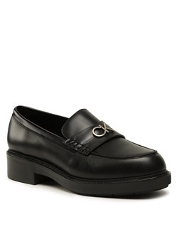 Loafersy Calvin Klein Rubber Sole W/Hw HW0HW01726 Ck Black BEH ze sklepu eobuwie.pl w kategorii Półbuty damskie - zdjęcie 166824392