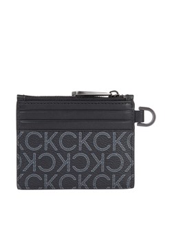 Etui na karty kredytowe Calvin Klein Subtle Mono 6Cc Holder W/Zip K50K509236 Black Classic Mono 01H ze sklepu eobuwie.pl w kategorii Etui - zdjęcie 166824424