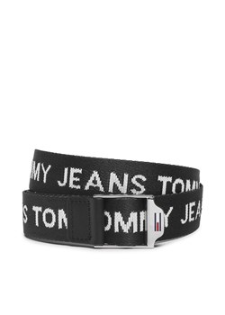 Pasek Damski Tommy Jeans Tjw Webbing 3.0 AW0AW14071 Czarny ze sklepu eobuwie.pl w kategorii Paski damskie - zdjęcie 166825640