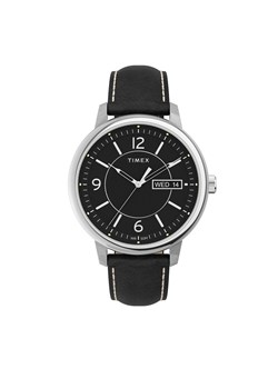 Zegarek Timex Chicago TW2V29200 Black/Silver ze sklepu eobuwie.pl w kategorii Zegarki - zdjęcie 166827561
