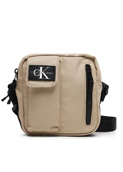 Saszetka Calvin Klein Jeans Utility Pocket Crossbody Bag IU0IU00448 Brązowy ze sklepu eobuwie.pl w kategorii Saszetki - zdjęcie 166827801