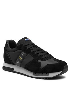 Sneakersy Blauer F3QUEENS01/TAS Black/Black BBK ze sklepu eobuwie.pl w kategorii Buty sportowe męskie - zdjęcie 166829061