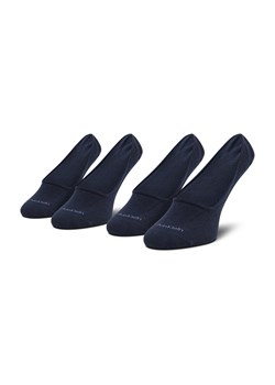 Zestaw 2 par stopek męskich Calvin Klein 701218708 Navy 003 ze sklepu eobuwie.pl w kategorii Skarpetki damskie - zdjęcie 166829094