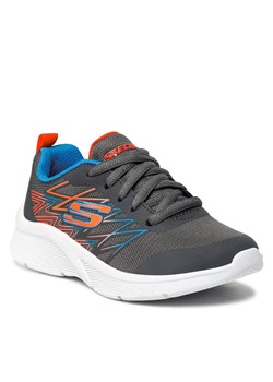 Sneakersy Skechers Quick Sprint 403769L/GYBL Gray/Blue ze sklepu eobuwie.pl w kategorii Buty sportowe dziecięce - zdjęcie 166829771