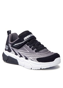 Sneakersy Skechers Voltronik 403852L/CCBK Charcoal/Black ze sklepu eobuwie.pl w kategorii Buty sportowe dziecięce - zdjęcie 166831204
