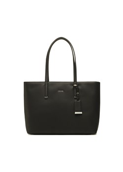 Torebka Calvin Klein Ck Must Shopper Md K60K610736 Czarny ze sklepu eobuwie.pl w kategorii Torby Shopper bag - zdjęcie 166831971