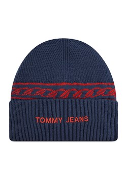 Czapka Tommy Jeans Tjw Femme Beanie AW0AW10710 0GY ze sklepu eobuwie.pl w kategorii Czapki zimowe damskie - zdjęcie 166834622