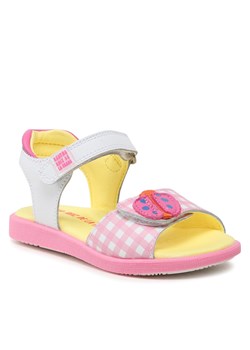 Sandały Agatha Ruiz de la Prada 232948 M White Pink ze sklepu eobuwie.pl w kategorii Sandały dziecięce - zdjęcie 166835924