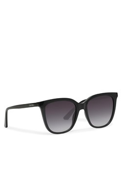 Okulary przeciwsłoneczne Calvin Klein CK23506S Czarny ze sklepu eobuwie.pl w kategorii Okulary przeciwsłoneczne damskie - zdjęcie 166838050