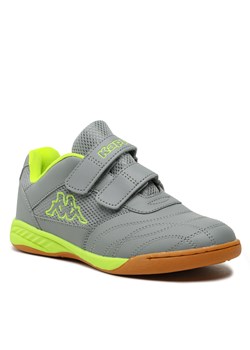 Sneakersy Kappa 260509BCT Grey/Lime 1633 ze sklepu eobuwie.pl w kategorii Buty sportowe dziecięce - zdjęcie 166838512