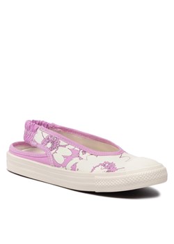 Sandały Converse Ctas Dainty Sling Back Slip A01190C Biały ze sklepu eobuwie.pl w kategorii Sandały damskie - zdjęcie 166839024