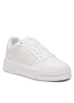 Sneakersy Liu Jo Cleo 12 BA3001 EX014 White 01111 ze sklepu eobuwie.pl w kategorii Trampki damskie - zdjęcie 166840093