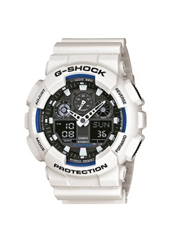 Zegarek G-Shock GA-100B-7AER White/Black ze sklepu eobuwie.pl w kategorii Zegarki - zdjęcie 166840260