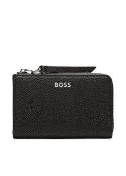 Mały Portfel Damski Boss 50499030 Black 001 ze sklepu eobuwie.pl w kategorii Portfele damskie - zdjęcie 166840321