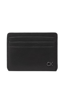 Etui na karty kredytowe Calvin Klein Ck Clean Pq Cardholder 6Cc K50K510288 Czarny ze sklepu eobuwie.pl w kategorii Etui - zdjęcie 166846561
