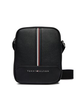 Saszetka Tommy Hilfiger Th Central Mini Reporter AM0AM11837 Czarny ze sklepu eobuwie.pl w kategorii Torby męskie - zdjęcie 166846600