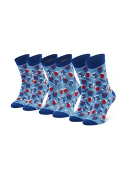Zestaw 3 par wysokich skarpet unisex Rainbow Socks Xmas Socks Balls Mix Gifts Pak 3 Kolorowy ze sklepu eobuwie.pl w kategorii Skarpetki męskie - zdjęcie 166850553
