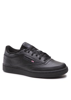 Sneakersy Reebok Club C 85 AR0454 Czarny ze sklepu eobuwie.pl w kategorii Buty sportowe męskie - zdjęcie 166853441