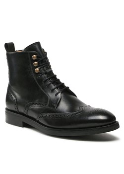 Kozaki Lord Premium Boots Brogues 5601 Black L01 ze sklepu eobuwie.pl w kategorii Buty zimowe męskie - zdjęcie 166853664
