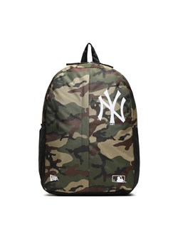 Plecak New Era New York Yankees Logo Navy Camo Backpack 60356999 Khaki ze sklepu eobuwie.pl w kategorii Plecaki - zdjęcie 166854004