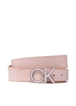 Pasek Damski Calvin Klein Re-Lock Inlay Logo Belt 30Mm K60K609607 Różowy ze sklepu eobuwie.pl w kategorii Paski damskie - zdjęcie 166854082