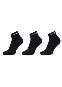 Zestaw 3 par wysokich skarpet unisex adidas IC1305 Black ze sklepu eobuwie.pl w kategorii Skarpetki męskie - zdjęcie 166854891