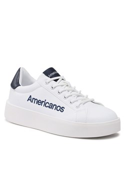 Sneakersy Americanos WPRS-20210506 White ze sklepu eobuwie.pl w kategorii Trampki damskie - zdjęcie 166858063