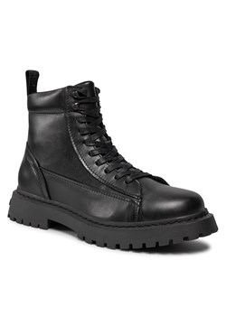 Trzewiki Tommy Jeans Tjm Lace Up Boot EM0EM01363 Black BDS ze sklepu eobuwie.pl w kategorii Buty zimowe męskie - zdjęcie 166861312