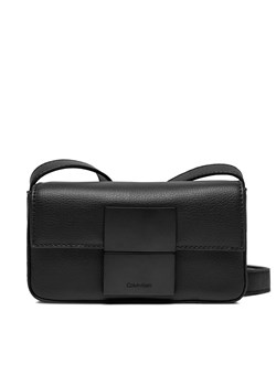 Saszetka Calvin Klein Iconic Plaque Camera Bag Xs K50K511249 Czarny ze sklepu eobuwie.pl w kategorii Saszetki - zdjęcie 166863220