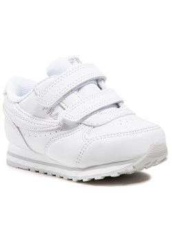 Sneakersy Fila Orbit Velcro Infants 1011080.84T White/Gray Violet ze sklepu eobuwie.pl w kategorii Buty sportowe dziecięce - zdjęcie 166864050