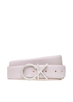 Pasek Damski Calvin Klein Re-Lock Ck logo Belt 30mm Pbl K60K610413 Fioletowy ze sklepu eobuwie.pl w kategorii Paski damskie - zdjęcie 166865334