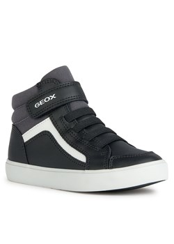 Sneakersy Geox J Gisli Boy J365CC 05410 C0005 S Czarny ze sklepu eobuwie.pl w kategorii Półbuty dziecięce - zdjęcie 166867931