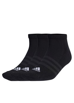 Skarpety stopki unisex adidas Cushioned Low-Cut Socks 3 Pairs IC1332 Czarny ze sklepu eobuwie.pl w kategorii Skarpetki damskie - zdjęcie 166869423