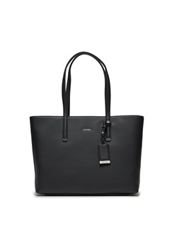 Torebka Calvin Klein Ck Must Shopper Md K60K610736 Czarny ze sklepu eobuwie.pl w kategorii Torby Shopper bag - zdjęcie 166869593