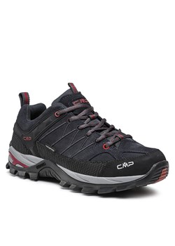 Trekkingi CMP Rigel Low Trekking Shoes Wp 3Q13247 Asphalt/Syrah 62BN ze sklepu eobuwie.pl w kategorii Buty trekkingowe męskie - zdjęcie 166871134