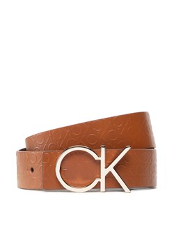Pasek Damski Calvin Klein Re-Lock Ck Rev Belt 30mm K60K610156 Brązowy ze sklepu eobuwie.pl w kategorii Paski damskie - zdjęcie 166872851