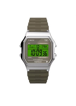 Zegarek Timex T80 TW2V41100 Khaki ze sklepu eobuwie.pl w kategorii Zegarki - zdjęcie 166874131
