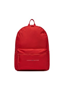 Plecak Tommy Hilfiger Th Essential Backpack AU0AU01864 Fierce Red XND ze sklepu eobuwie.pl w kategorii Plecaki - zdjęcie 166876880