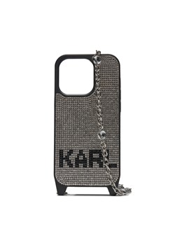 Etui na telefon KARL LAGERFELD 236W3899 Srebrny ze sklepu eobuwie.pl w kategorii Etui - zdjęcie 166877141