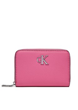Mały Portfel Damski Calvin Klein Minimal Monogram Med Za K60K611500 Różowy ze sklepu eobuwie.pl w kategorii Portfele damskie - zdjęcie 166877393